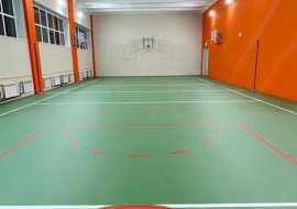 Спортивный зал общей площадью 300 м2